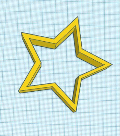 vykrajovátko hvězda