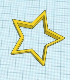 vykrajovátko hvězda