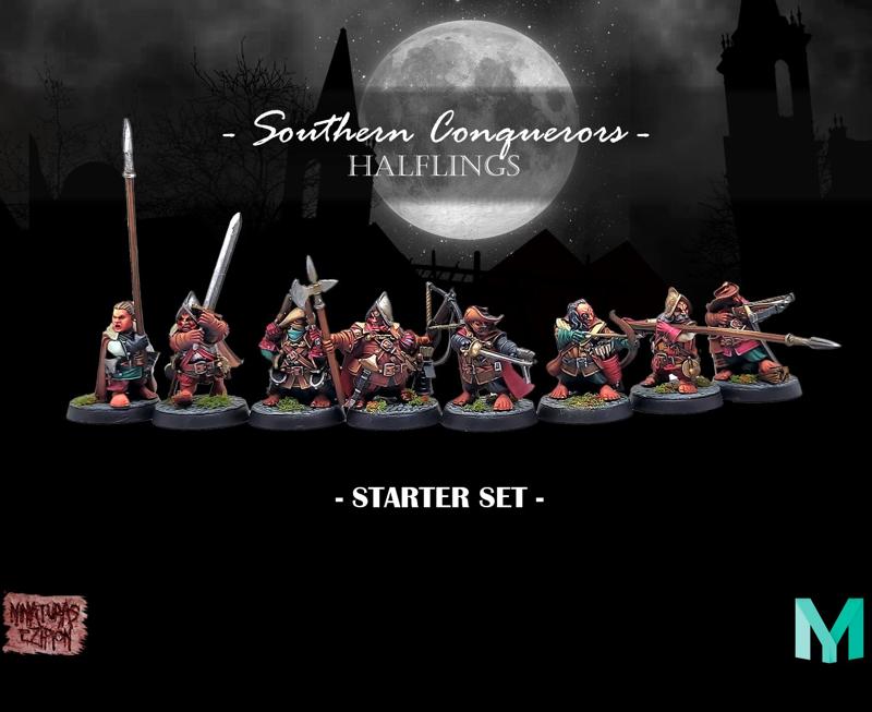 Halflings Southern Conquerors - STARTER SET