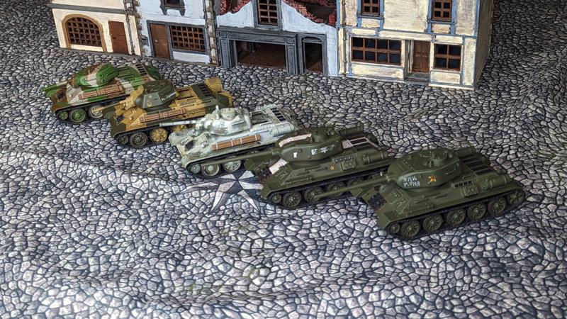 T-34/76 Tank (model 1941 + model 1943) (USSR, WW2)