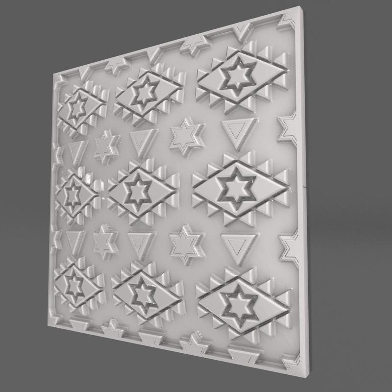 3D WALL PANEL 3DWPRAJ72
