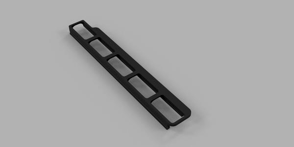 T1 Backplate Cover - 2 Slot, Slotted.