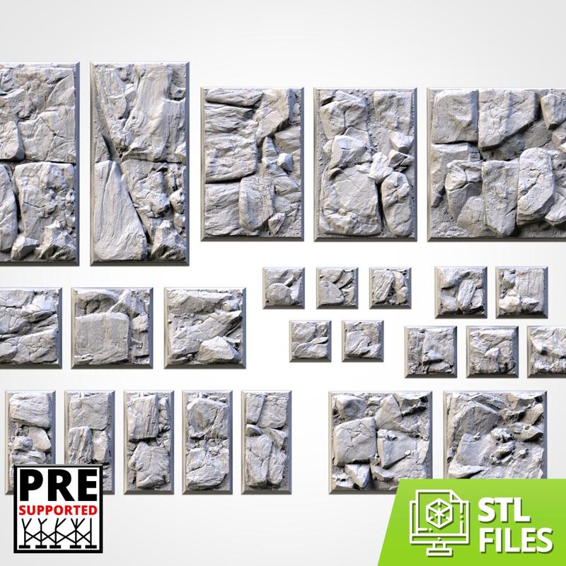 Stony Bases (Square)