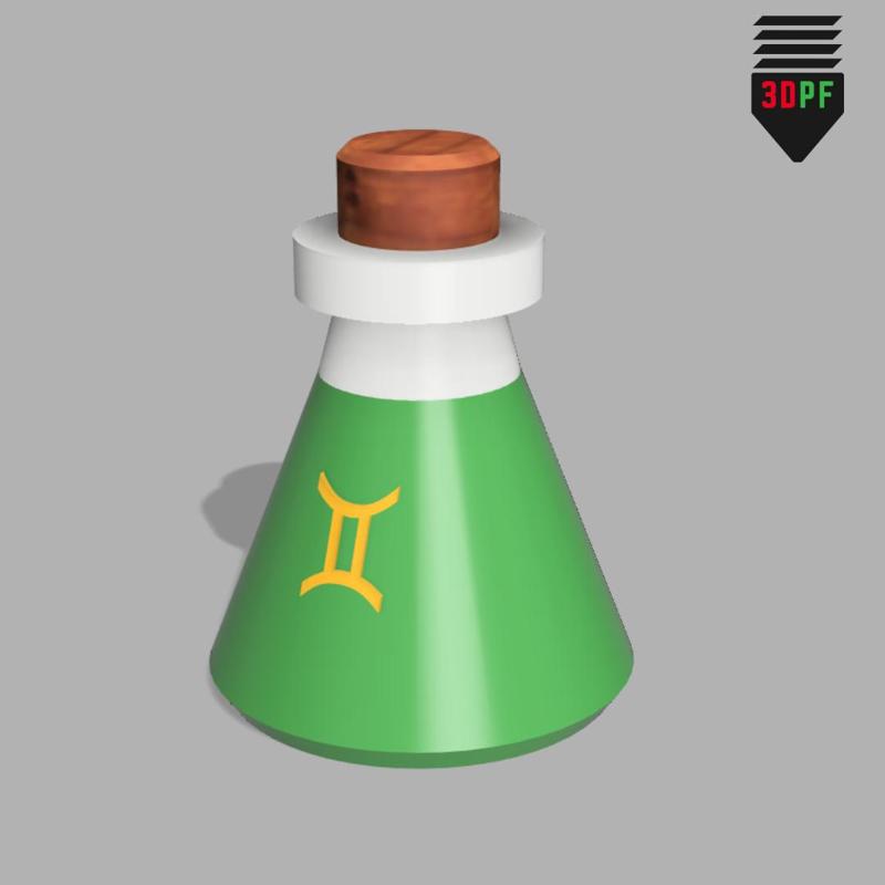 Stash Potion + Keychain (Gemini)