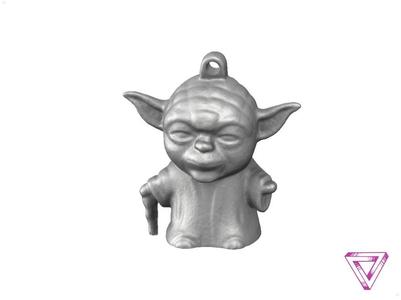 Yoda keychain