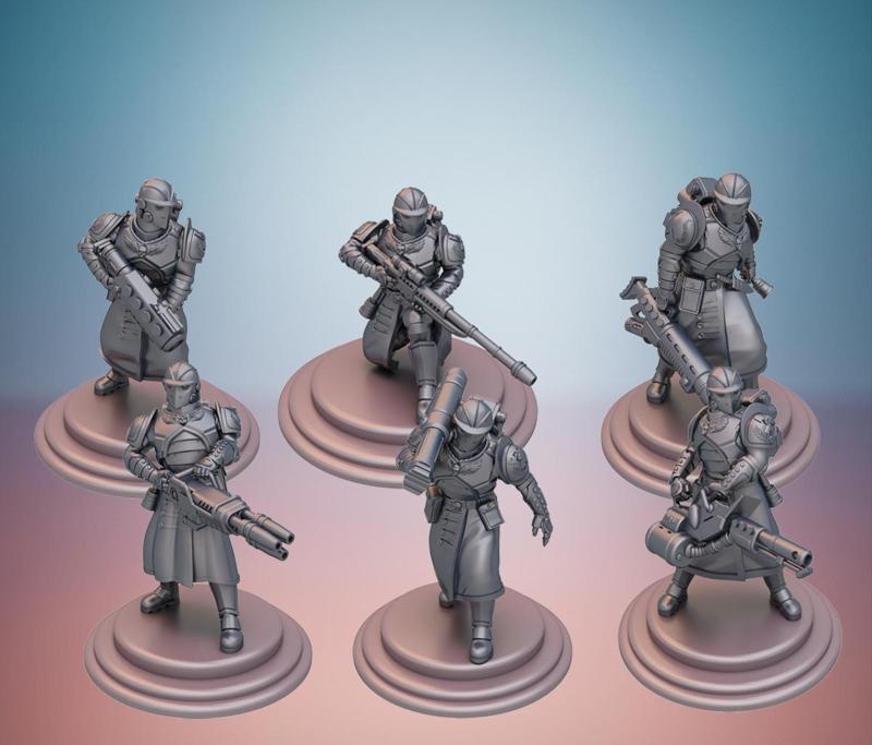 Sanctus Manipulus. Weapon Specialists (Bundle).