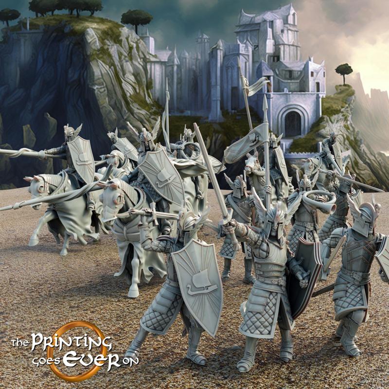 Swan Knights - Full Set - Presupported