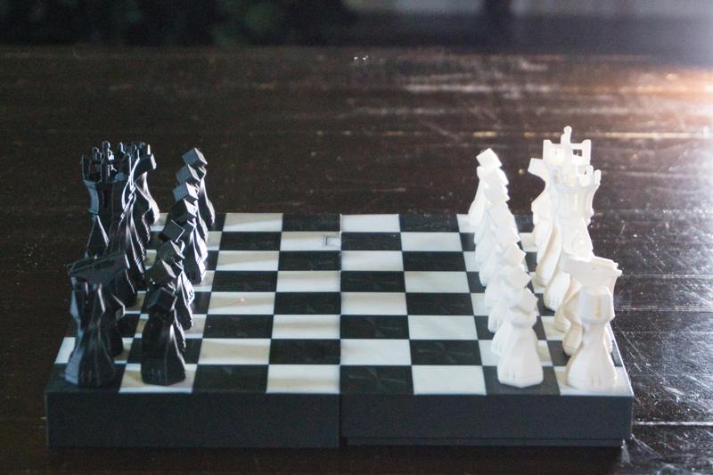 Overengineered Portable Chess Board