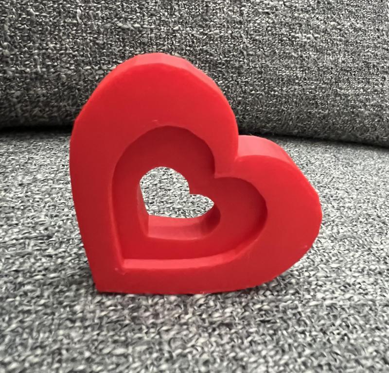 Valentines Day Three Hearts