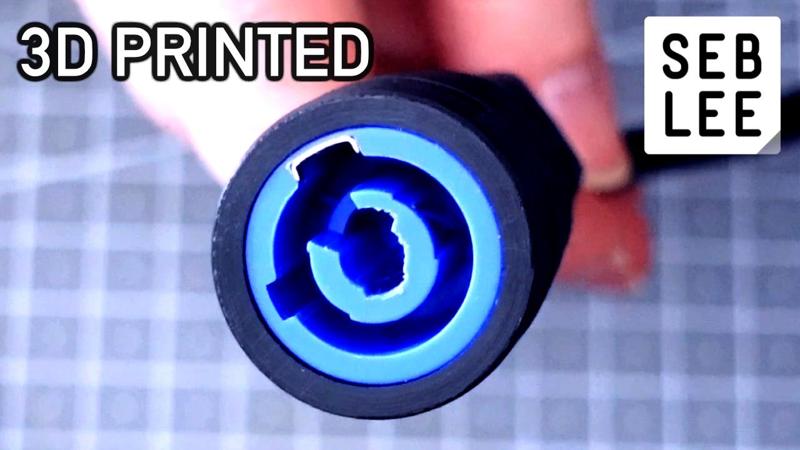 In-line Neutrik PowerCon socket