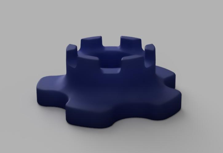 Fox DSC Shock Compression Knob Lever