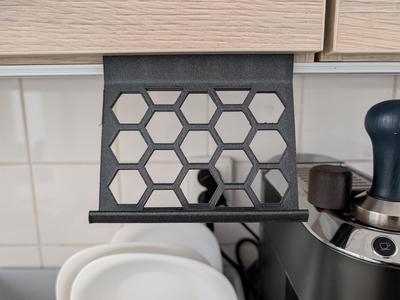 Under Cabinet Phone Kitchen Stand/Holder 25mm