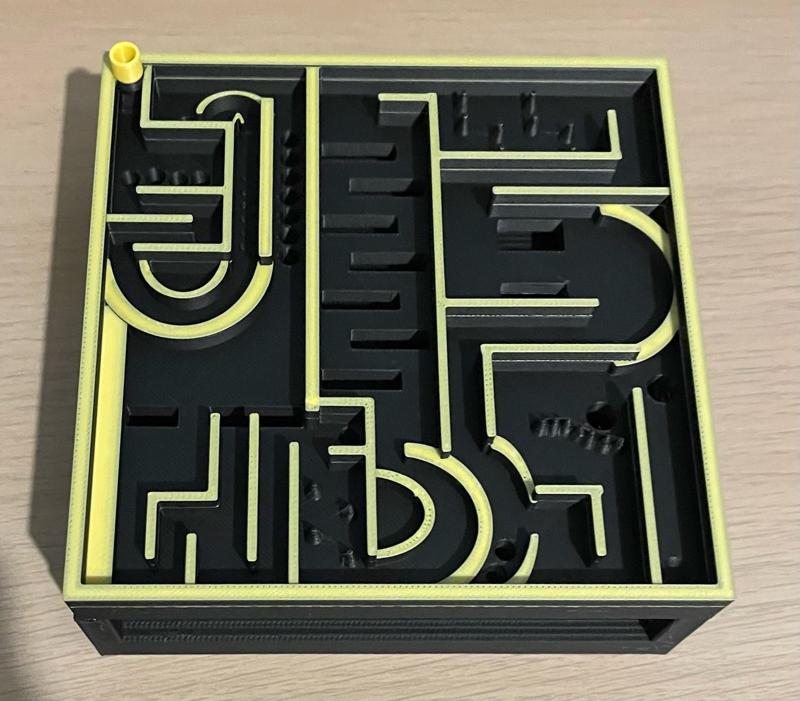 The hardest marble maze on Printables