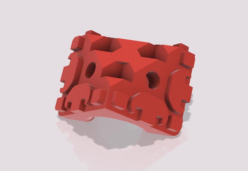 ITEM 4040 3-Way Corner Connector (Remix for Easy Print)