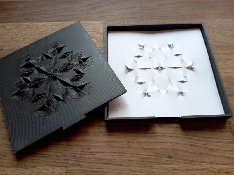 Christmas card puncher