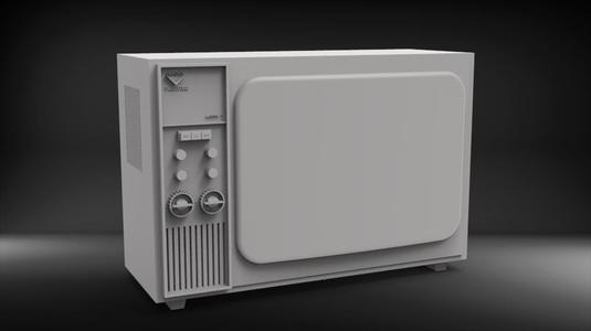 Antique television 1950s