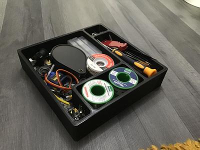 Tool/ junk storage tray