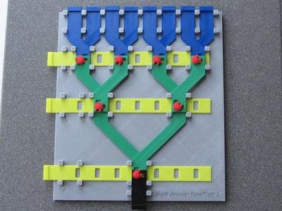 Improved Zuse inspired mechanical decoder