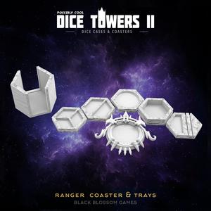 TC03 Ranger Coaster & Trays :: Possibly Cool Dice Tower 2