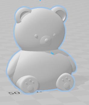 tippi ornament - teddy