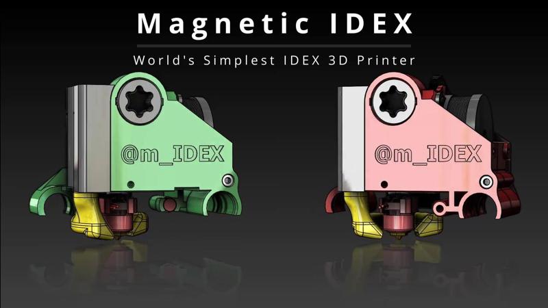 Magnetic IDEX T0 and T1 v2.1 and v2.2