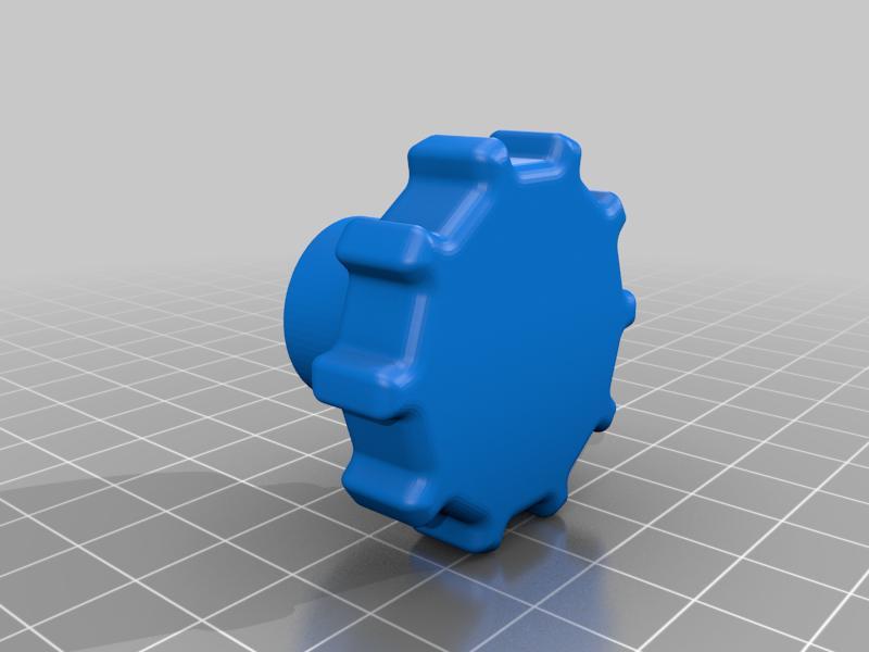 Molette filetée M10 femelle