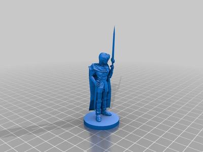 Melee Marth Taunt Model