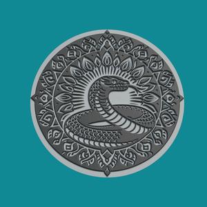 Snake Medallion