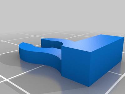 Bowden Clip for Extruder Coupling