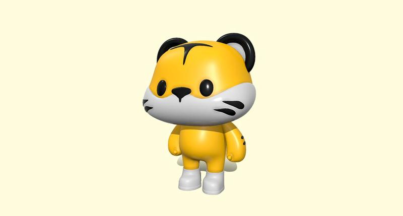 Cute Baby Tiger Toy