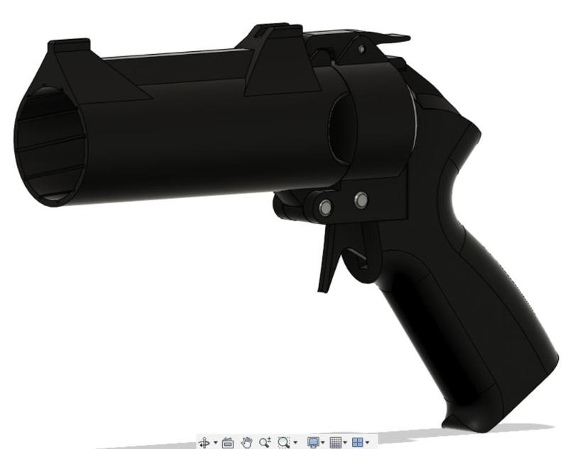 40mm Airsoft grenade launcher