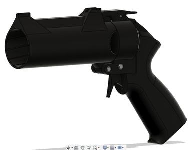 40mm Airsoft grenade launcher