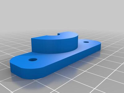 Threaded Rod and Bearing Holder for Dry Box