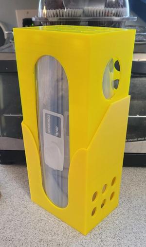 Wall Hanger for Gallon sized ziplock bags