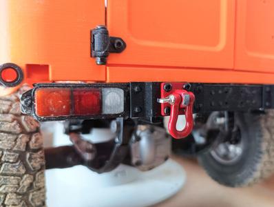 Shackle Mount Plate for 3DSets Bamboo4x4 Rear Bumper