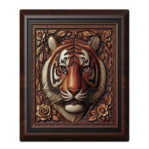 Tiger animal wall art relief wall decor