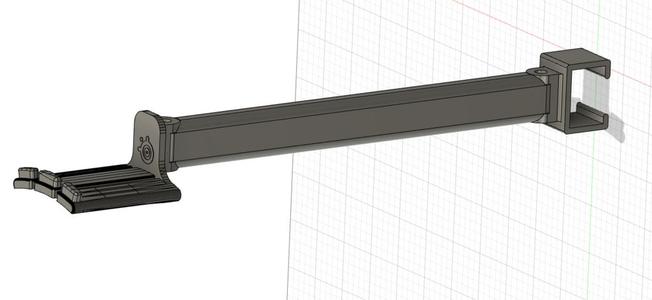 Steel Series Headphone Holder Mount