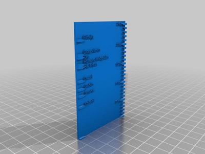 Humanoid male scale for miniatures