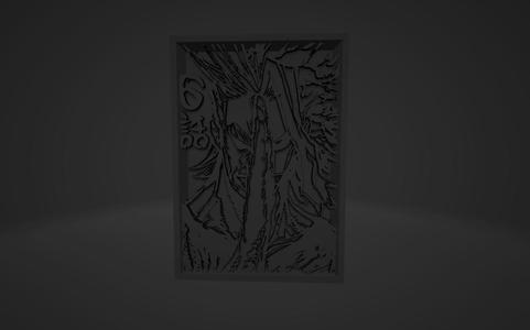 Lithophane All Might