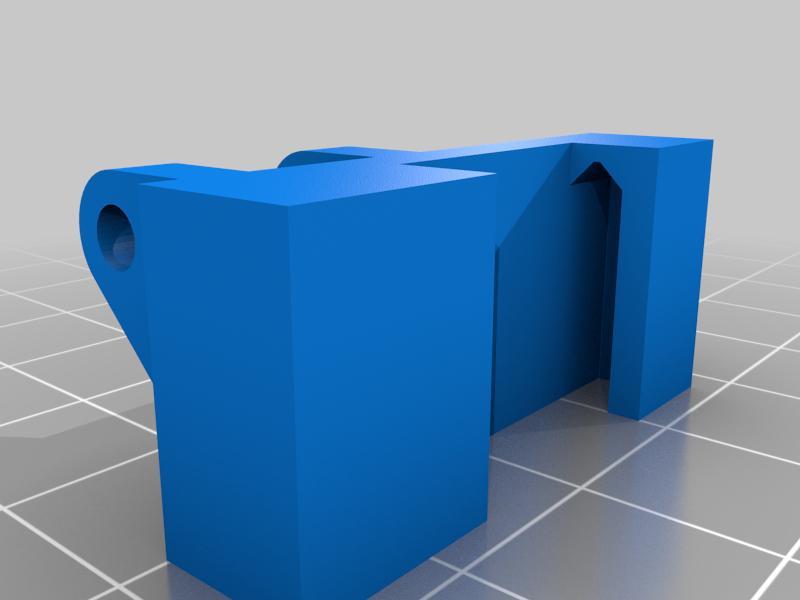 Bar stock mount for Logitech C270 / Logitech C310