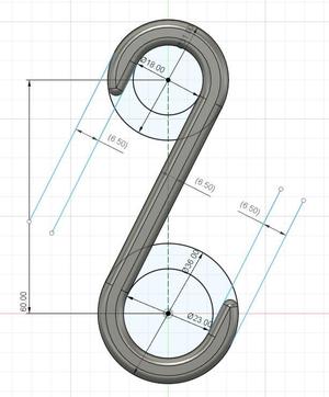 S-shaped Hook