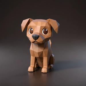 Low Poly Dog