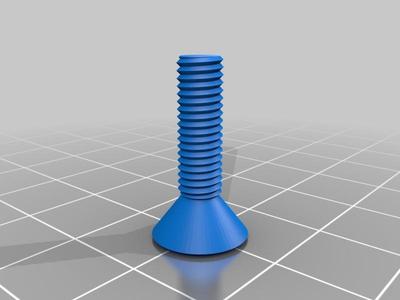  Vis Diam. 5mm long 25mm Thread Step 0.8 Diam Ext 4.9