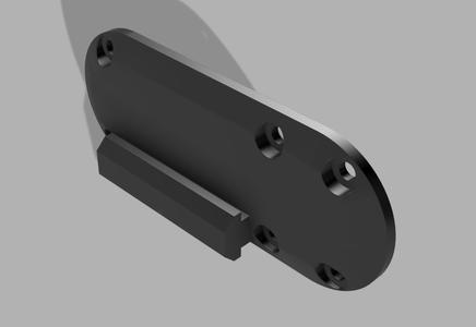 Extrusion Mount for Big Tree Tech Smart Filament Sensor