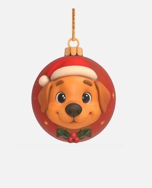 dog christmas ball / bola de natal cachorro