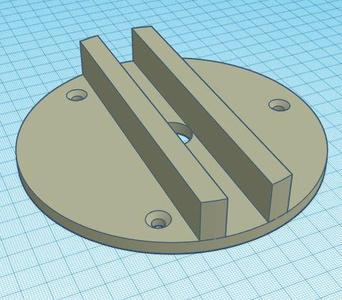 Porter Cable 690 plate for 20mm t-slot