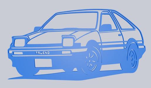 AE86 stencil