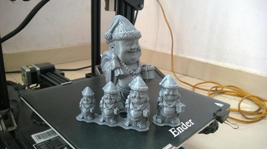 Christmas Characteristic Gift Decoration Laughing Buddha Figurines