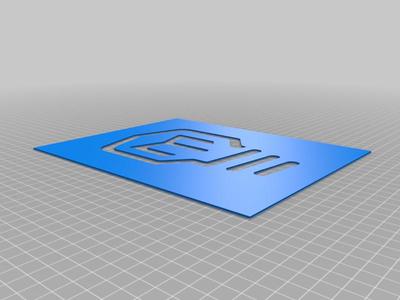 Stencil for Mark Rober - Youtube Funny Engineer