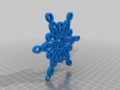 2020 Snowflake Ornament